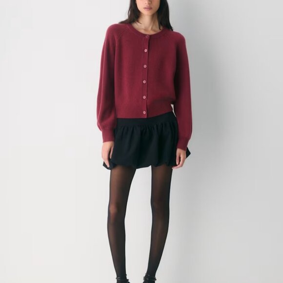 NWT Aritzia LONDON Wool Cashmere Cardigan Cardovan S - Picture 2 of 7